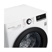 LG Lavatrice 10,5kg AI DD™ | Serie V3 Classe AAA | 1400 giri, Lavaggio a vapore, Inverter Direct Drive | White, F4WV310SAE