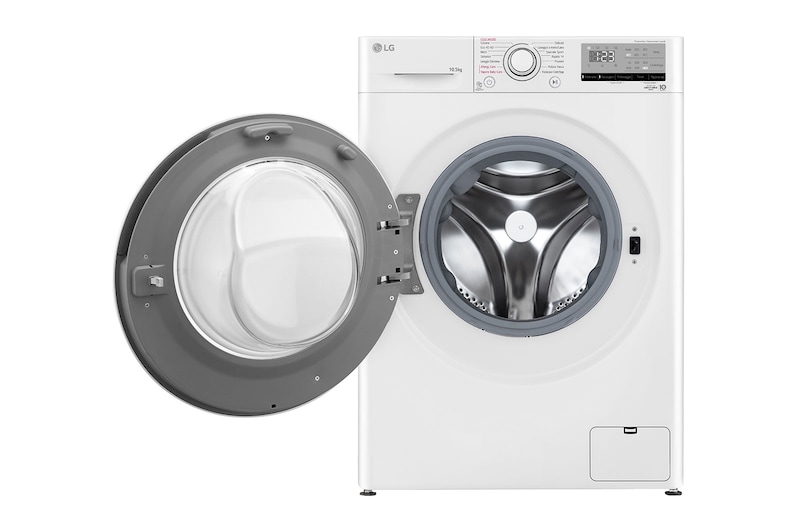 LG Lavatrice 10,5kg AI DD™ | Serie V3 Classe B | 1400 giri, Lavaggio a vapore, Allergy Care | White, F4WV310WHT
