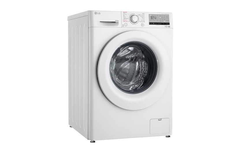 LG Lavatrice 10,5kg AI DD™ | Serie V3 Classe B | 1400 giri, Lavaggio a vapore, Allergy Care | White, F4WV310WHT