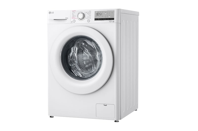 LG Lavatrice 10,5kg AI DD™ | Serie V3 Classe B | 1400 giri, Lavaggio a vapore, Allergy Care | White, F4WV310WHT