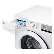 LG Lavatrice 10,5kg AI DD™ | Serie V3 Classe B | 1400 giri, Lavaggio a vapore, Allergy Care | White, F4WV310WHT