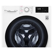 LG Lavatrice 12kg AI DD™ | Serie V3 Classe B | 1400 giri, Lavaggio a vapore, Inverter Direct Drive | White, F4WV312S0E