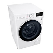 LG Lavatrice 12kg AI DD™ | Serie V3 Classe B | 1400 giri, Lavaggio a vapore, Inverter Direct Drive | White, F4WV312S0E