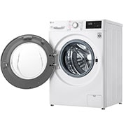 LG Lavatrice 12kg AI DD™ | Serie V3 Classe B | 1400 giri, Lavaggio a vapore, Inverter Direct Drive | White, F4WV312S0E