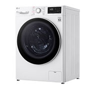 LG Lavatrice 12kg AI DD™ | Serie V3 Classe B | 1400 giri, Lavaggio a vapore, Inverter Direct Drive | White, F4WV312S0E