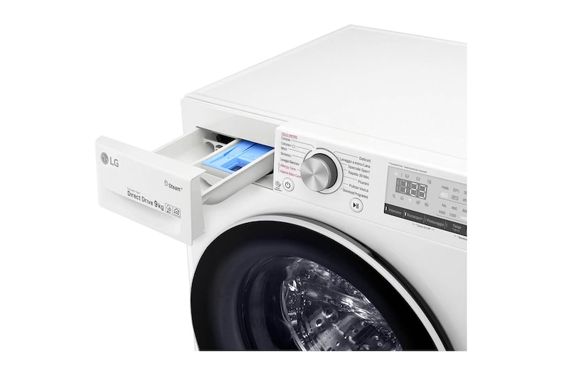 LG Lavatrice Smart AI DD™ 9 kg Classe energetica D Tecnologia Steam, F4WV409S0E