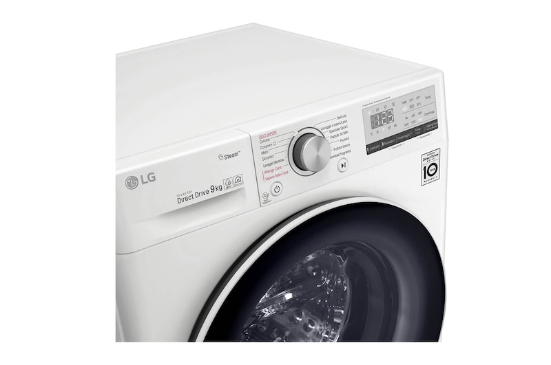 LG Lavatrice Smart AI DD™ 9 kg Classe energetica D Tecnologia Steam, F4WV409S0E