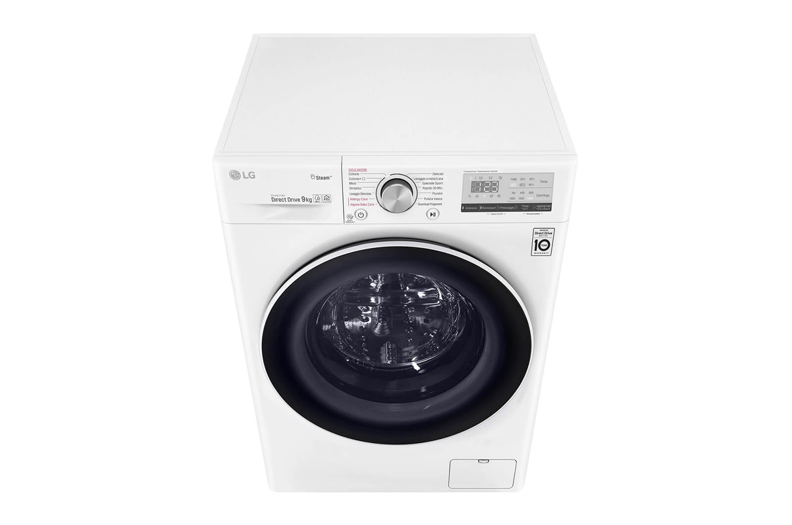 LG Lavatrice Smart AI DD™ 9 kg Classe energetica D Tecnologia Steam, F4WV409S0E
