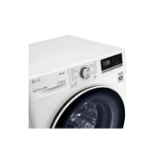 LG Lavatrice 8kg AI DD™ | Serie V5 Classe B | 1400 giri, TurboWash, Lavaggio a vapore, Wi-Fi | White, F4WV508N0B