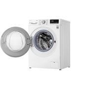 LG Lavatrice 8kg AI DD™ | Serie V5 Classe B | 1400 giri, TurboWash, Lavaggio a vapore, Wi-Fi | White, F4WV508N0B
