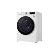 LG Lavatrice 8kg AI DD™ | Serie V5 Classe B | 1400 giri, TurboWash, Lavaggio a vapore, Wi-Fi | White, F4WV508N0B