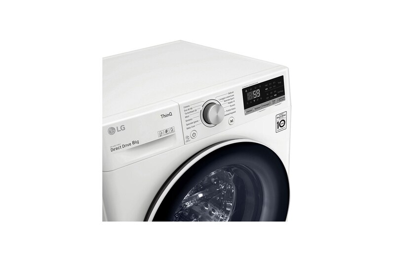 LG Lavatrice Smart AI DD™ TurboWash™ 8 kg Classe energetica C, F4WV508N0E
