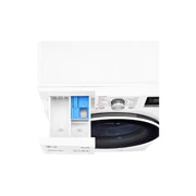LG Lavatrice 8kg AI DD™ | Serie V5 Classe B | 1400 giri, TurboWash, Lavaggio a vapore, Wi-Fi | White, F4WV508S1B