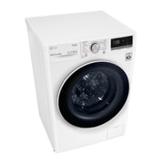 LG Lavatrice 8kg AI DD™ | Serie V5 Classe B | 1400 giri, TurboWash, Lavaggio a vapore, Wi-Fi | White, F4WV508S1B