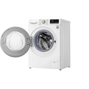 LG Lavatrice 8kg AI DD™ | Serie V5 Classe B | 1400 giri, TurboWash, Lavaggio a vapore, Wi-Fi | White, F4WV508S1B