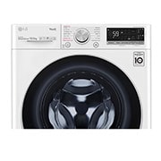 LG Lavatrice 9kg AI DD™ | Serie V5 Classe B | 1400 giri, TurboWash, Autodosaggio, Vapore, Wi-Fi | White, F4WV509S1EA