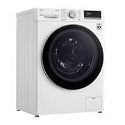 LG Lavatrice 9kg AI DD™ | Serie V5 Classe B | 1400 giri, TurboWash, Autodosaggio, Vapore, Wi-Fi | White, F4WV509S1EA