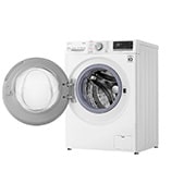 LG Lavatrice 10,5kg AI DD™ | Serie V5 Classe B | 1400 giri, TurboWash, Lavaggio a vapore, Wi-Fi | White, F4WV510S1EA