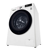 LG Lavatrice 10,5kg AI DD™ | Serie V5 Classe A/A/A | 1400 giri, TurboWash, Lavaggio a vapore, Wi-Fi | White, F4WV510SAE