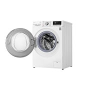 LG Lavatrice 10,5kg AI DD™ | Serie V5 Classe A/A/A | 1400 giri, TurboWash, Lavaggio a vapore, Wi-Fi | White, F4WV510SAE