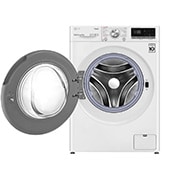 LG Lavatrice 9kg AI DD™ | Serie V7 Classe A/A/A | 1400 giri, TurboWash 360, Lavaggio a vapore, Wi-Fi | White, F4WV709S1E