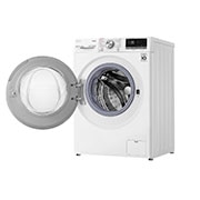LG Lavatrice 9kg AI DD™ | Serie V7 Classe A/A/A | 1400 giri, TurboWash 360, Lavaggio a vapore, Wi-Fi | White, F4WV709S2E