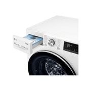 LG Lavatrice 9kg AI DD™ | Serie V7 Classe A/A/A | 1400 giri, TurboWash 360, Autodosaggio, Vapore, Wi-Fi | White, F4WV709S2EA