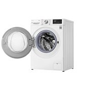 LG Lavatrice 10,5kg AI DD™ | Serie V7 Classe AAA | 1400 giri, TurboWash 360, Autodosaggio, Vapore, Wi-Fi | White, F4WV710S2EA