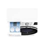 LG Lavatrice 9kg AI DD™ | Serie V7 Classe A | 1600 giri, TurboWash 360, Autodosaggio, Vapore, Wi-Fi | White, F6WV709S2EA