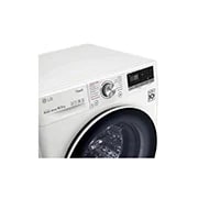 LG Lavatrice 10,5kg AI DD™ | Serie V7 Classe A | 1600 giri, TurboWash 360, Autodosaggio, Vapore, Wi-Fi | White, F6WV710S2EA