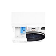 LG Lavatrice 10,5kg AI DD™ | Serie V7 Classe A-10%* | 1600 giri, TurboWash 360, Autodosaggio, Vapore, Wi-Fi | White, F6WV710SGA