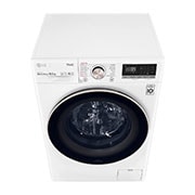 LG Lavatrice 10,5kg AI DD™ | Serie V7 Classe A-10%* | 1600 giri, TurboWash 360, Autodosaggio, Vapore, Wi-Fi | White, F6WV710SGA