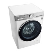 LG Lavatrice 9kg AI DD™ | Serie V9 Classe A | 1600 giri, TurboWash 360, Vapore antipiega, Wi-Fi | White, F6WV909P2E
