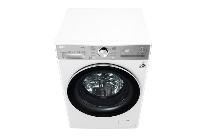 LG Lavatrice 10,5kg AI DD™ | Serie V9 Classe A | 1600 giri, TurboWash 360, Autodosaggio, Vapore antipiega, Wi-Fi | White, F6WV910P2EA