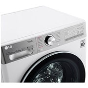 LG Lavatrice 10,5kg AI DD™ | Serie V9 Classe A | 1600 giri, TurboWash 360, Autodosaggio, Vapore antipiega, Wi-Fi | White, F6WV910P2EA