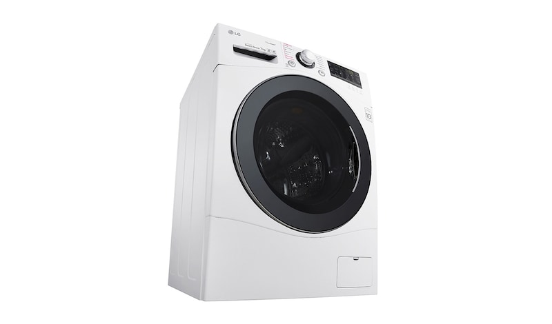 LG Lavatrice Slim TurboWash™ 7 Kg Oblò Silver, FH2A8HDS2