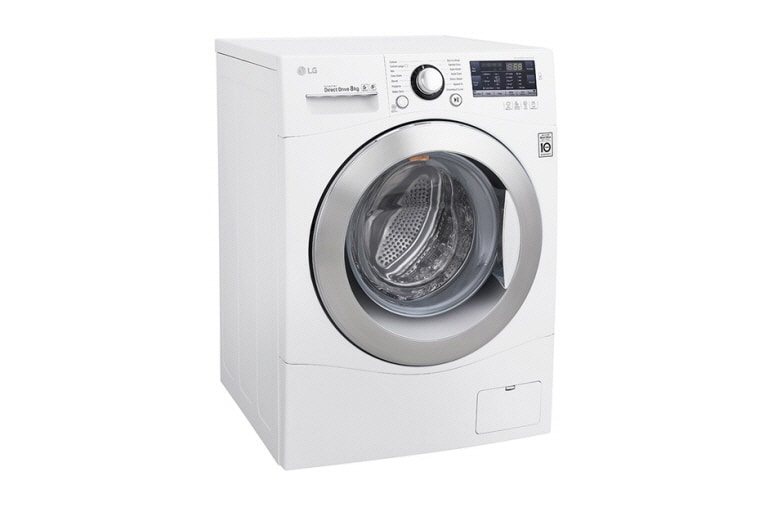 LG Lavatrice TurboWash™ 8 Kg Oblò Cromato, FH2A8TDN2