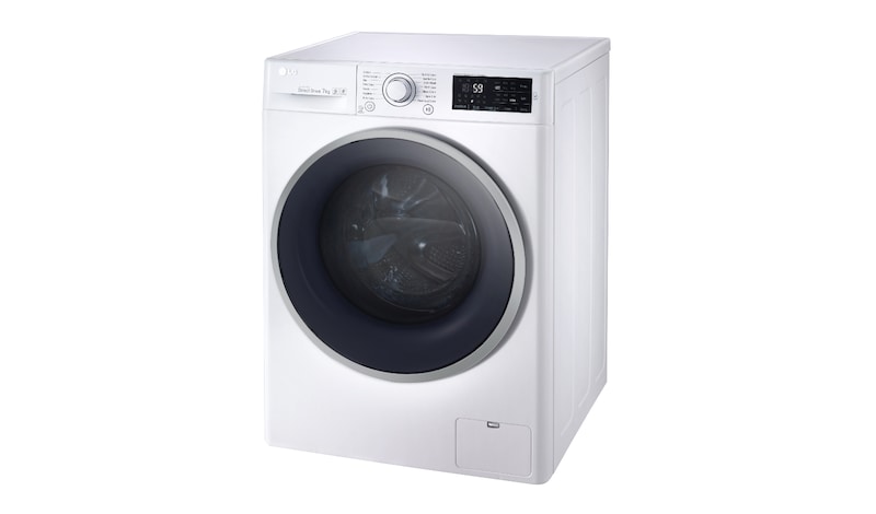 LG Lavatrice Slim TurboWash™ 7 Kg Oblò cromato , FH2U2HDN1