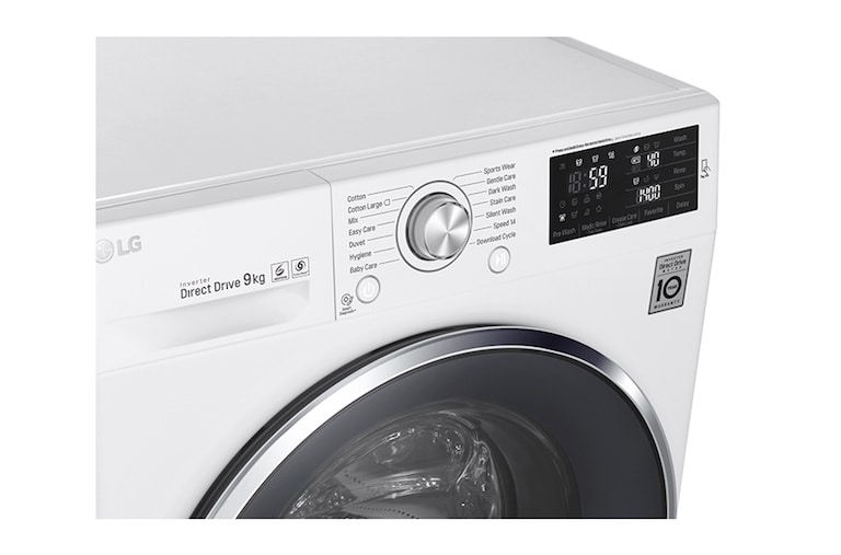 LG Lavatrice TurboWash™ 8 Kg Oblò Silver, FH2U2TDN1