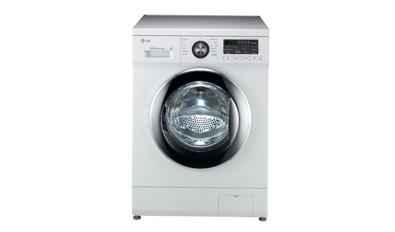 LG Lavatrice 8 Kg Oblò Cromato, FH496TDAD