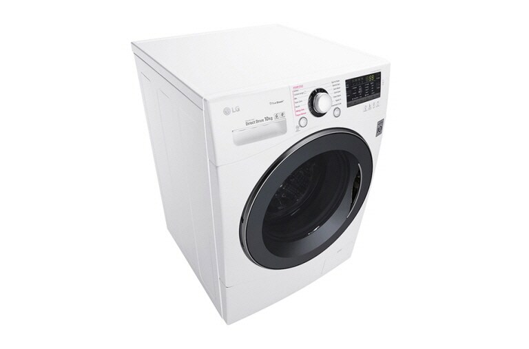 LG Lavatrice TurboWash™ 10 Kg Lavaggio a vapore Oblò Silver, FH4A8JDS2