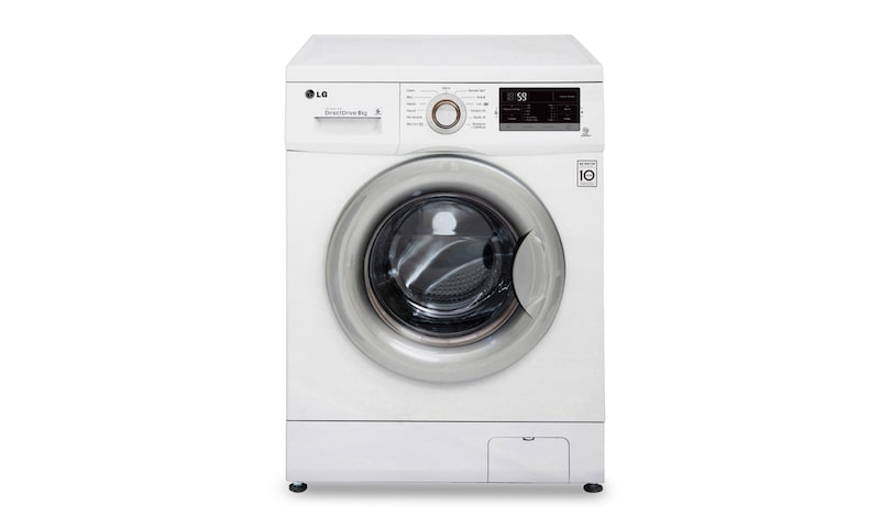 LG Lavatrice 8 Kg -30% Oblò Silver, FH4G7TDN1