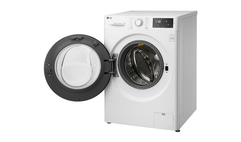 LG Lavatrice TurboWash™ 9 Kg Oblò Silver, FH4U2VDN1