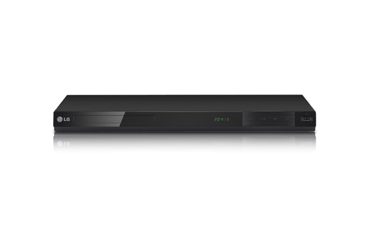 Vista frontale di DP829H: Il lettore DVD con Digitale terrestre integrato DP829H