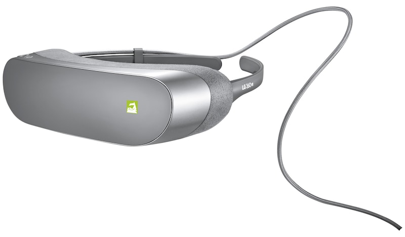 LG 360 VR Visore realtà aumentata Compatto Doppio schermo IPS Solo 134 gr, LG 360 VR (R100)