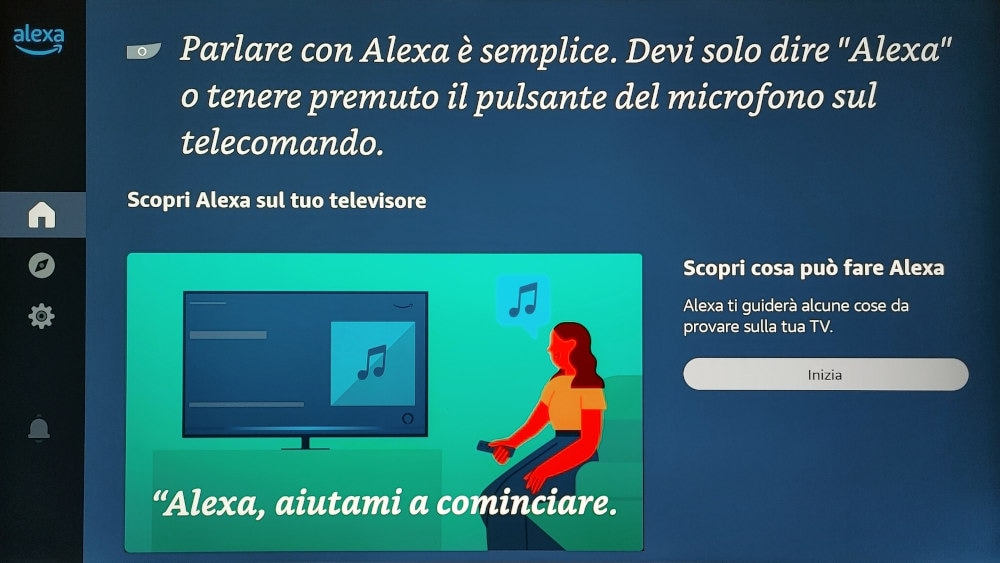 Come collegare lo smart TV ad Alexa