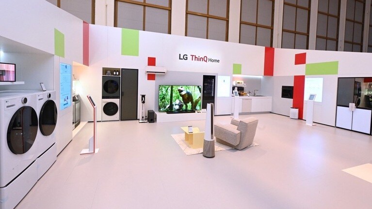 Il corner LG ThinQ Home all'IFA 2023