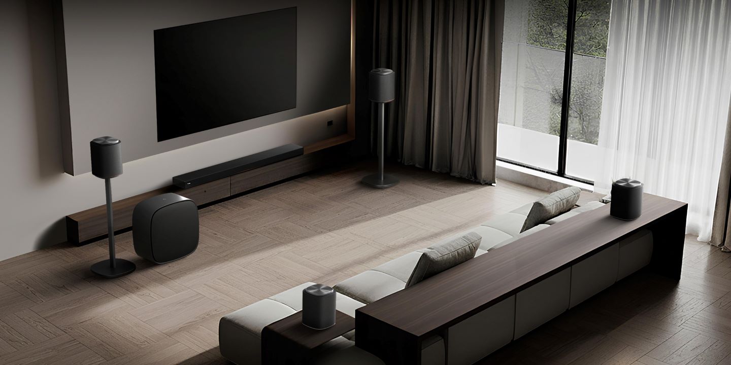 LG sound suite per ascoltare rock a casa