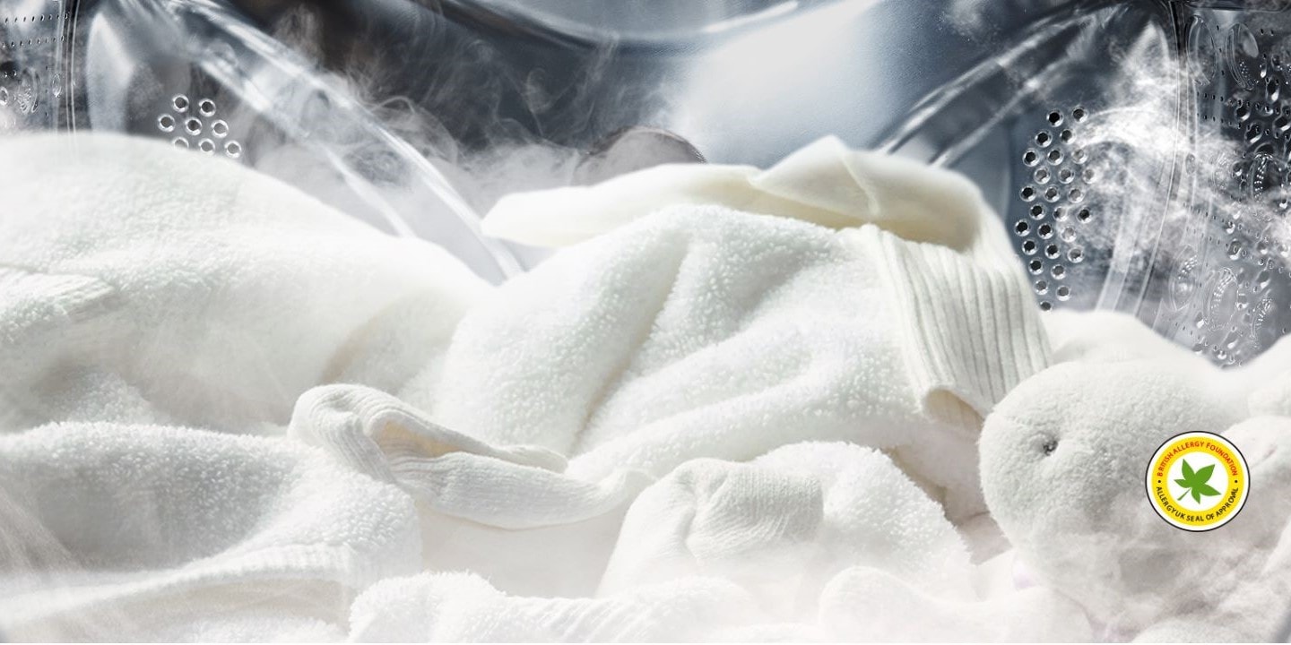 Combatti le allergie con Allergy Care delle lavatrici e asciugatrici LG