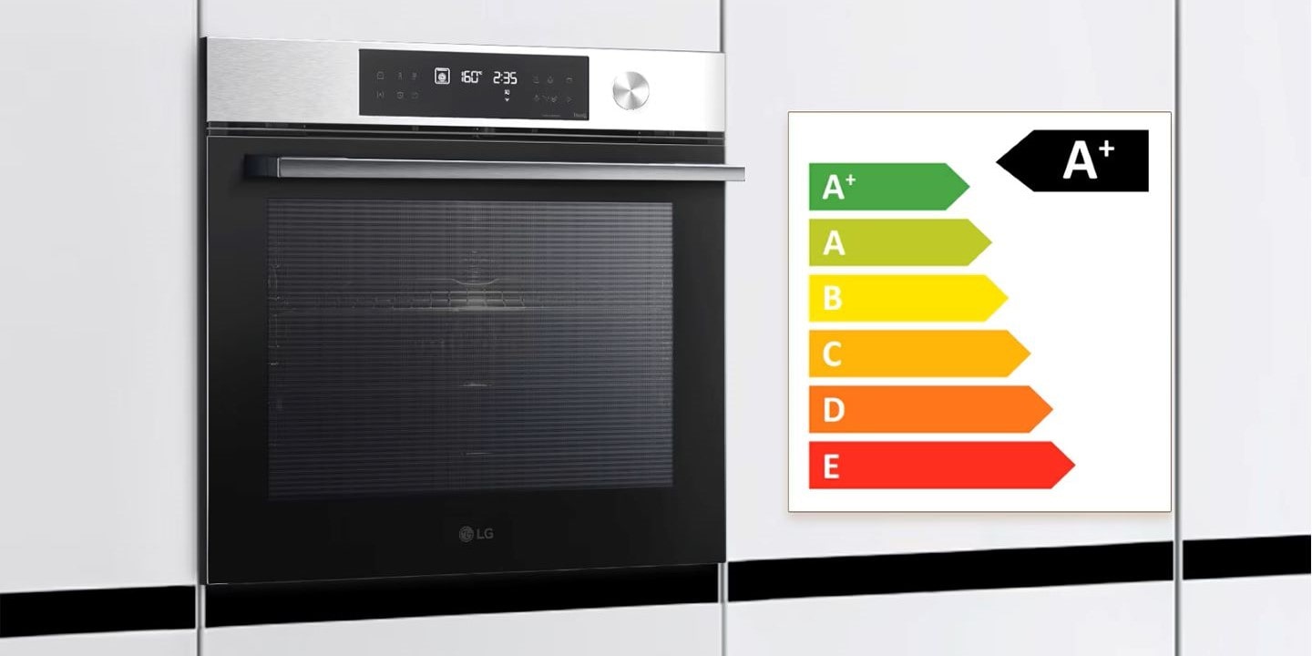 forno da incasso Fit & Max LG con classe energetica A+